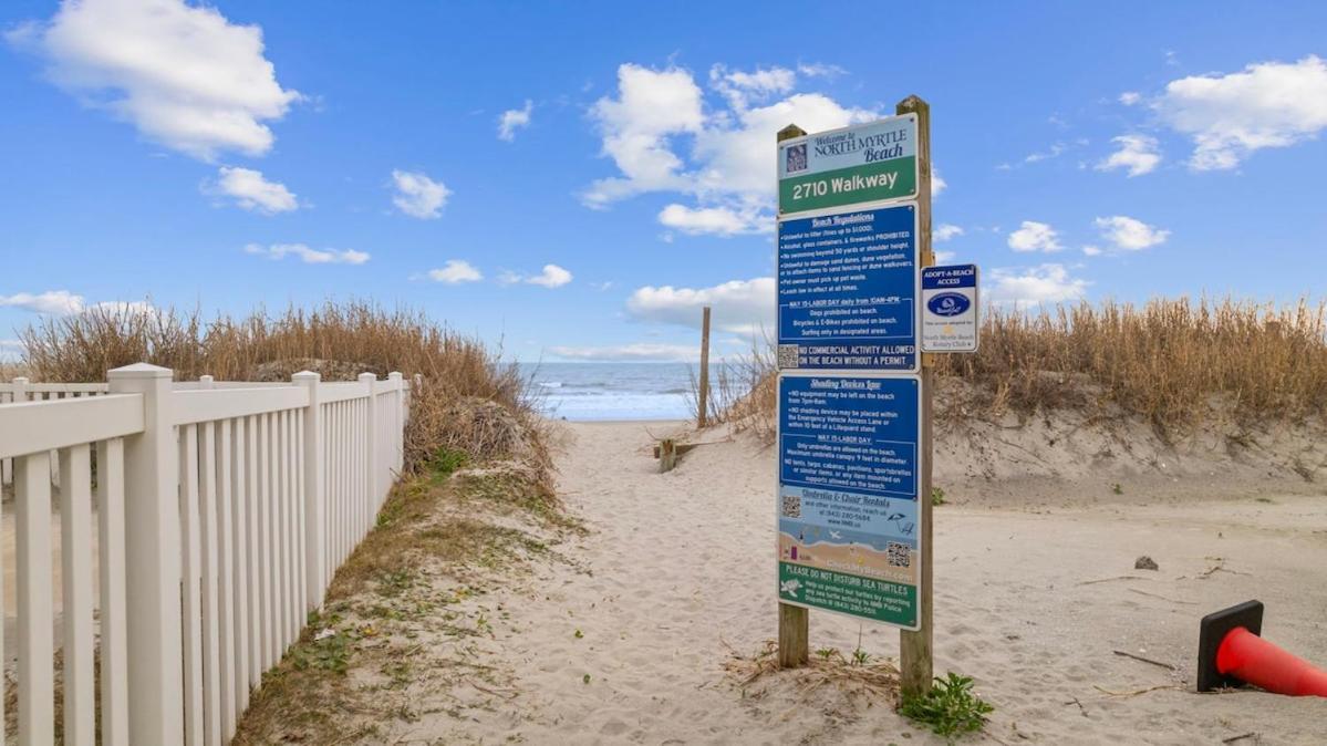 Cherry Grove Efficiency Just Steps From The Beach Myrtle Beach Eksteriør billede